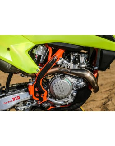 Acerbis защита рамы FRAME PROTECTOR X GRIP KTM SX SXF 2016 orange 2 EXC EXCF 17 19 // 0021726.011.016