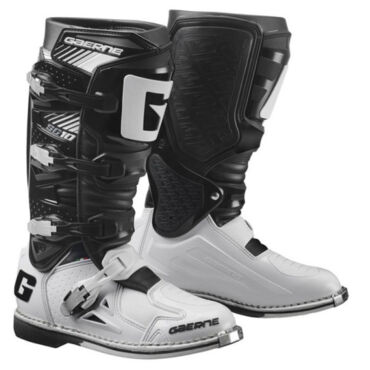 Мотоботы GAERNE SG 10, Черно белые - миниатюра 1