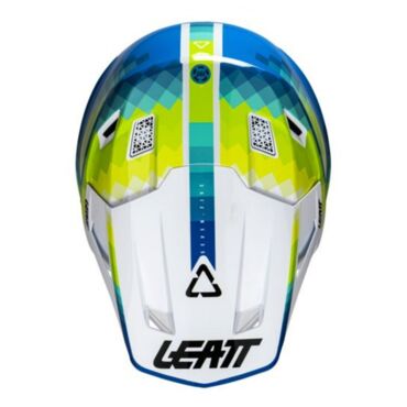 Leatt Шлем кроссовый  7.5 V26 Pixel Blue + очки Velocity 4.5 - миниатюра 3