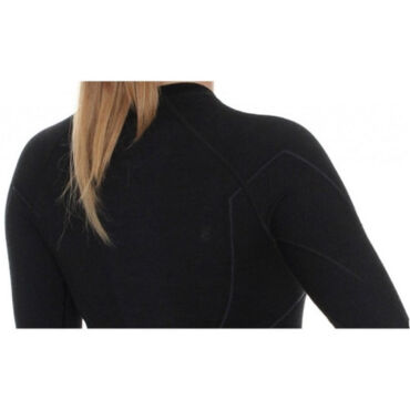 Brubeck Футболка женская Active Wool Черный - миниатюра 3