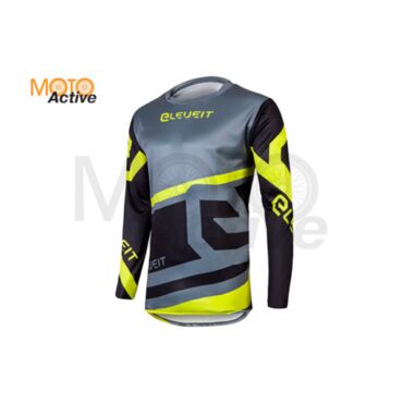 Джерси ELEVEIT X LEGEND grey black fluo - миниатюра 1