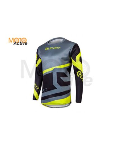 Джерси ELEVEIT X LEGEND grey black fluo