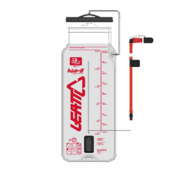 Leatt Гидропак Flat Cleantech Bladder Pack 3L Translucent 2024 - миниатюра 1