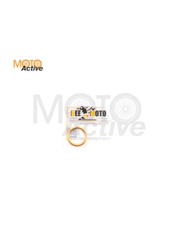 Прокладка глушителя паронитовая Ø34.5 27mm (бронза)"BEEZMOTO"