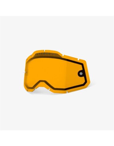 Линза 100% RC2 AC2 ST2 Replacement Lens Vented Dual Pane Persimmon