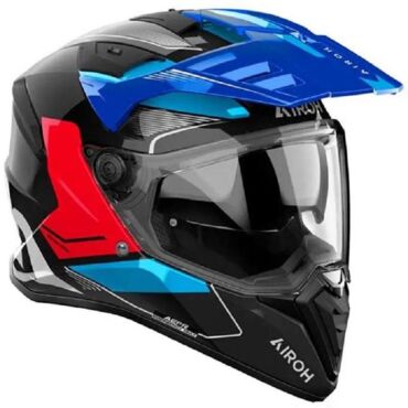 Airoh Мотошлем Bandit Tune Blue red Gloss - миниатюра 3