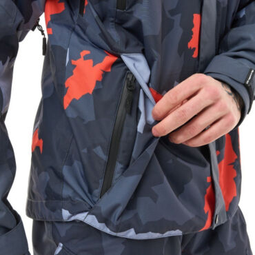 Dragonfly Мембранная куртка Quad 2.0 Man 2025 Grey - Orange Camo - миниатюра 10