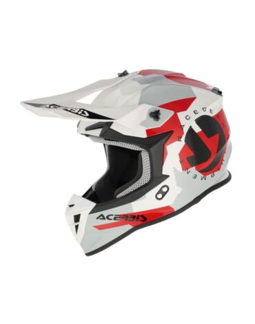 Acerbis Шлем Linear 22 06 White Grey