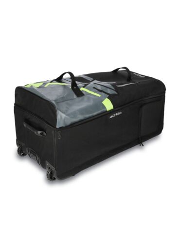 Сумка дорожная на колёсах Acerbis MACHINE Black Yellow, (190 L)