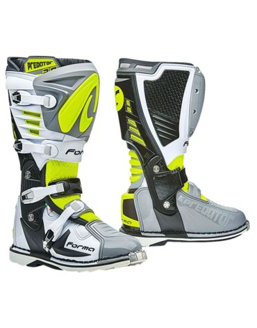 Forma Кроссовые мотоботы 2.0 Grey White YelloeFluo