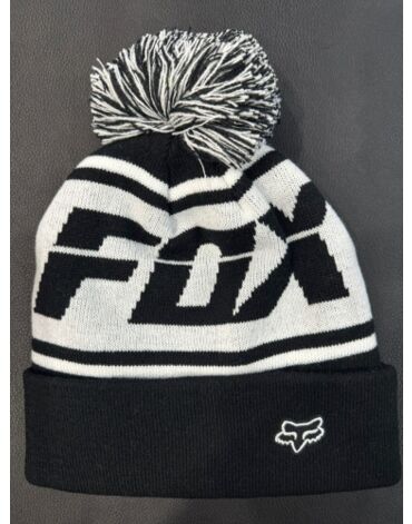 Шапка FOX Frontline Beanie, black (One size, Взрослая  Повседневная)