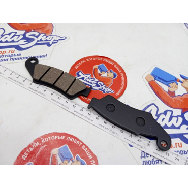 Tarazon YL F050 Semi Metalic Колодки тормозные перед XR250 96 04 / XL600 XL650 / XRV750 аналог ( 2P 225NS ) - миниатюра 2