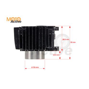 ЦПГ 4T двиг. YX125 см3 153FMI 154FMI d 54 p 14 (чугун. цил.) - миниатюра 2