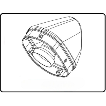Задняя часть глушителя KTM EXC F 250 500 22-/ Husqvarna FE 250 501 22- / GasGas EC F 250 450 22- - миниатюра 1