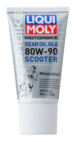 Масло трансмиссионное Liqui Moly Racing Scooter Gear Oil 80W 90 (мин) 0,15л - фото 1