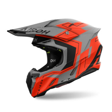 Airoh Шлем Twist 3 Dizzy Orange Fluo Matt - миниатюра 2
