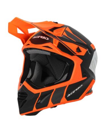 Acerbis Шлем кроссовый X TRACK 22 06 Orange Fluo Black