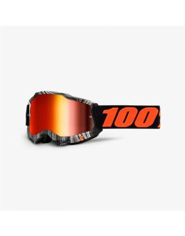 Очки 100% Accuri 2 Goggle Geospace / Mirror Red Lens