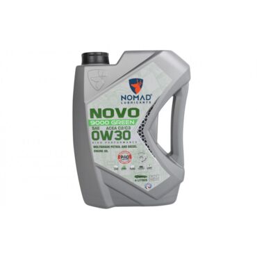 Масло моторное NOMAD Novo 9000 GREEN 0W 30 (4 л.) ACEA C2 C3 - миниатюра 1