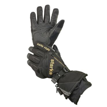 Перчатки STARKS Arctic, black gold (L, Взрослая  Кросс эндуро) - миниатюра 2