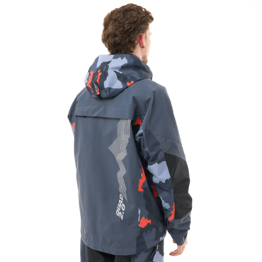 Dragonfly Мембранная куртка Quad 2.0 Man 2025 Grey - Orange Camo - миниатюра 11