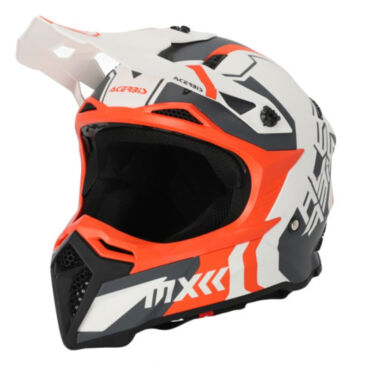 Acerbis Шлем Profile 5 22 06 White Orange - миниатюра 2