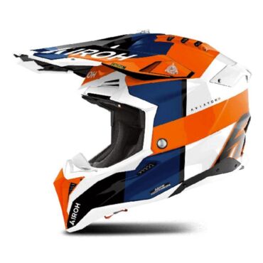 Airoh Мотошлем Aviator 3 Monarch Orange Glossy - миниатюра 1