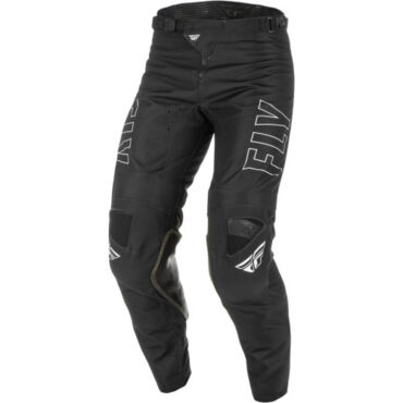 Штаны FLY RACING KINETIC FUEL Black White  - миниатюра 4