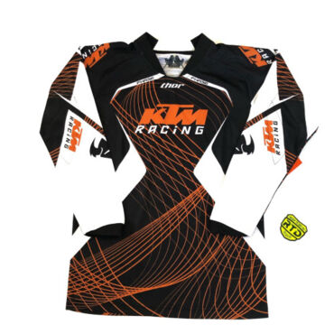 Подростковая джерси Thor KTM Phase Orange - миниатюра 1