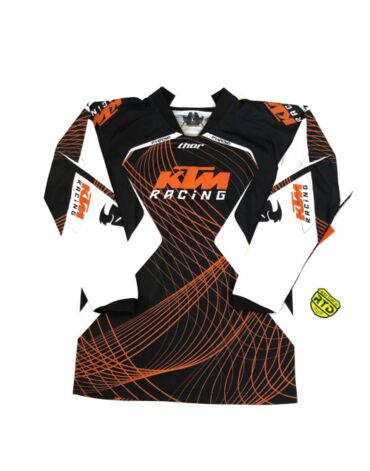 Подростковая джерси Thor KTM Phase Orange