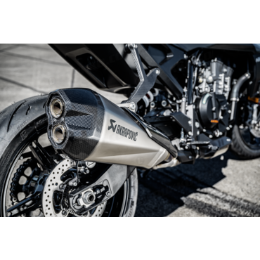 Глушитель титановый Akrapovic Slip on Line KTM 990 Duke /24 - миниатюра 2