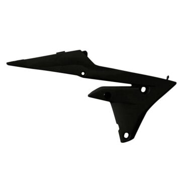 Боковины радиатора нижние черные Yamaha YZ450F 14 17 / YZ250F 14 18 / WR250F 15 19 / WR450F 16 18  - миниатюра 1