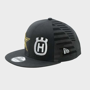 Бейсболка Husqvarna RS Replica Team Flat, black (One size, Взрослая  Повседневная)