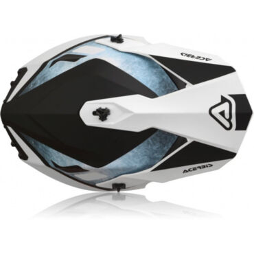 Acerbis Шлем кроссовый Linear White Light Blue - миниатюра 2