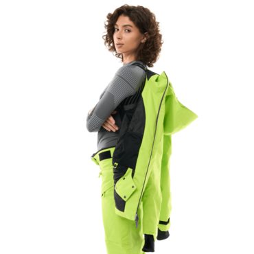 Dragonfly Куртка горнолыжная утепленная Gravity Woman 2025 Lime - миниатюра 6