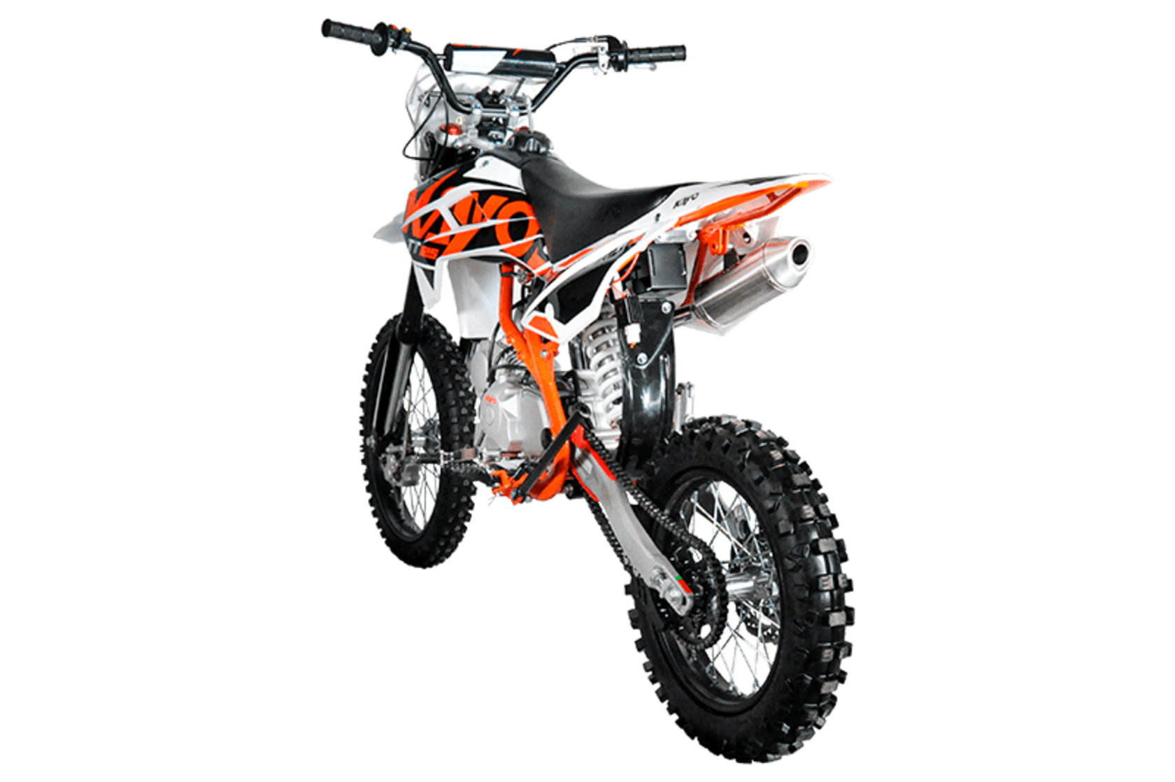 Питбайк KAYO BASIC TT125EA 17 14 KRZ (п автомат, эл. стартер) - фото 4