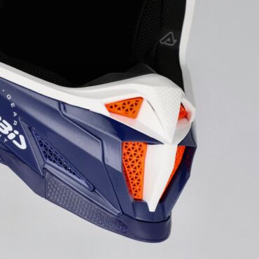 Acerbis Шлем T711 Blue Orange - миниатюра 4