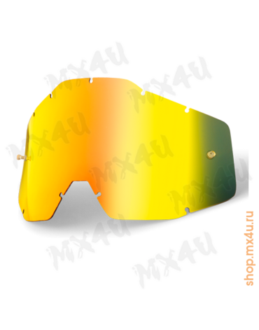 Линзы подростковые Accuri Strata JR Lens Gold Mirror