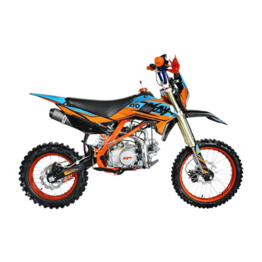 Питбайк KAYO EVOLUTION YX125EM 17 14 KRZ (механ. сцепл., эл. стартер) - миниатюра 3