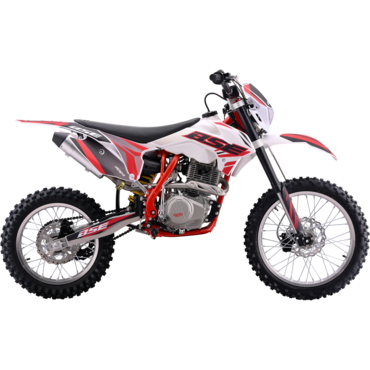 Эндуро / кроссовый мотоцикл BSE Z3.00 19 16 Thorn Red Black - миниатюра 2