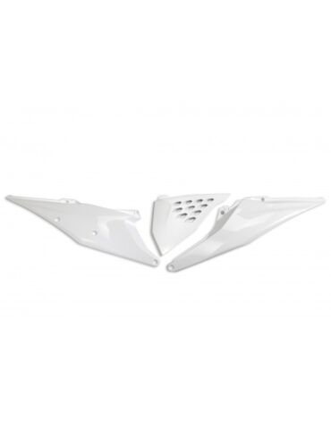 Номерные боковины UFO KT05004 047 KTM SX 2019 2022, EXC 2020 2023 белые