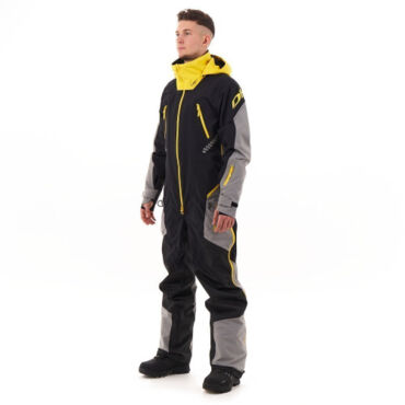 Dragonfly Комбинезон Extreme 2.0 Man Утепленный Black - Yellow - Grey 2024 - миниатюра 9