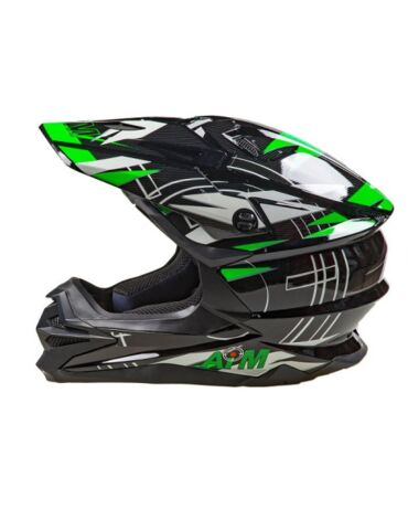 AiM Шлем JK803S Green Black