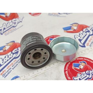 HONDA Фильтр двигателя масляный + съемник CRF1000 CRF1100 XL1000 XL700 XL650 XRV750  ( 15010MKR305 / 15010MCEH51 ) - миниатюра 1
