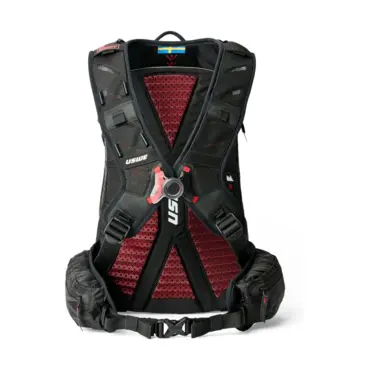 Рюкзак USWE ZIPPERED VST 16L Daypack Black - миниатюра 2