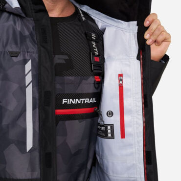 Finntrail Куртка водостойкая Greenwood 4021 CamoShadowBlack - миниатюра 3