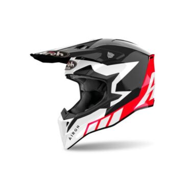 Шлем кроссовый Airoh Wraaap Reloaded, red gloss (L, Взрослая  Кросс эндуро) - миниатюра 1