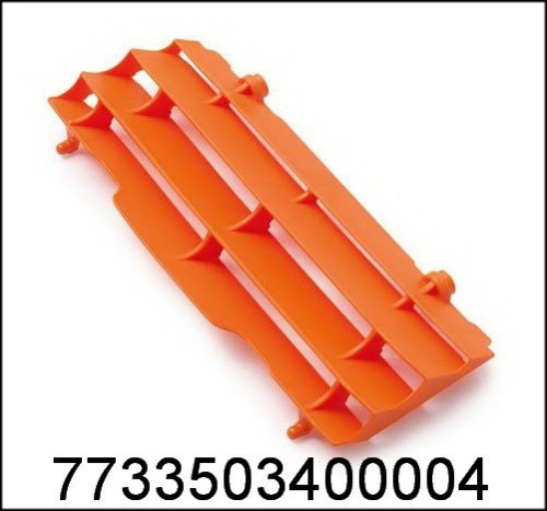 KTM решетка радиатора ORANGE SX / EXC 07 16 ( 7733503400004 ) - фото 2