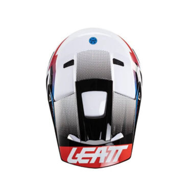 Leatt Шлем кроссовый Moto 2.5 Helmet Black White 2024 - миниатюра 2