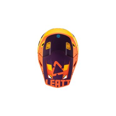 Leatt Шлем кроссовый Kit Moto 7.5 V23 Indigo - миниатюра 1